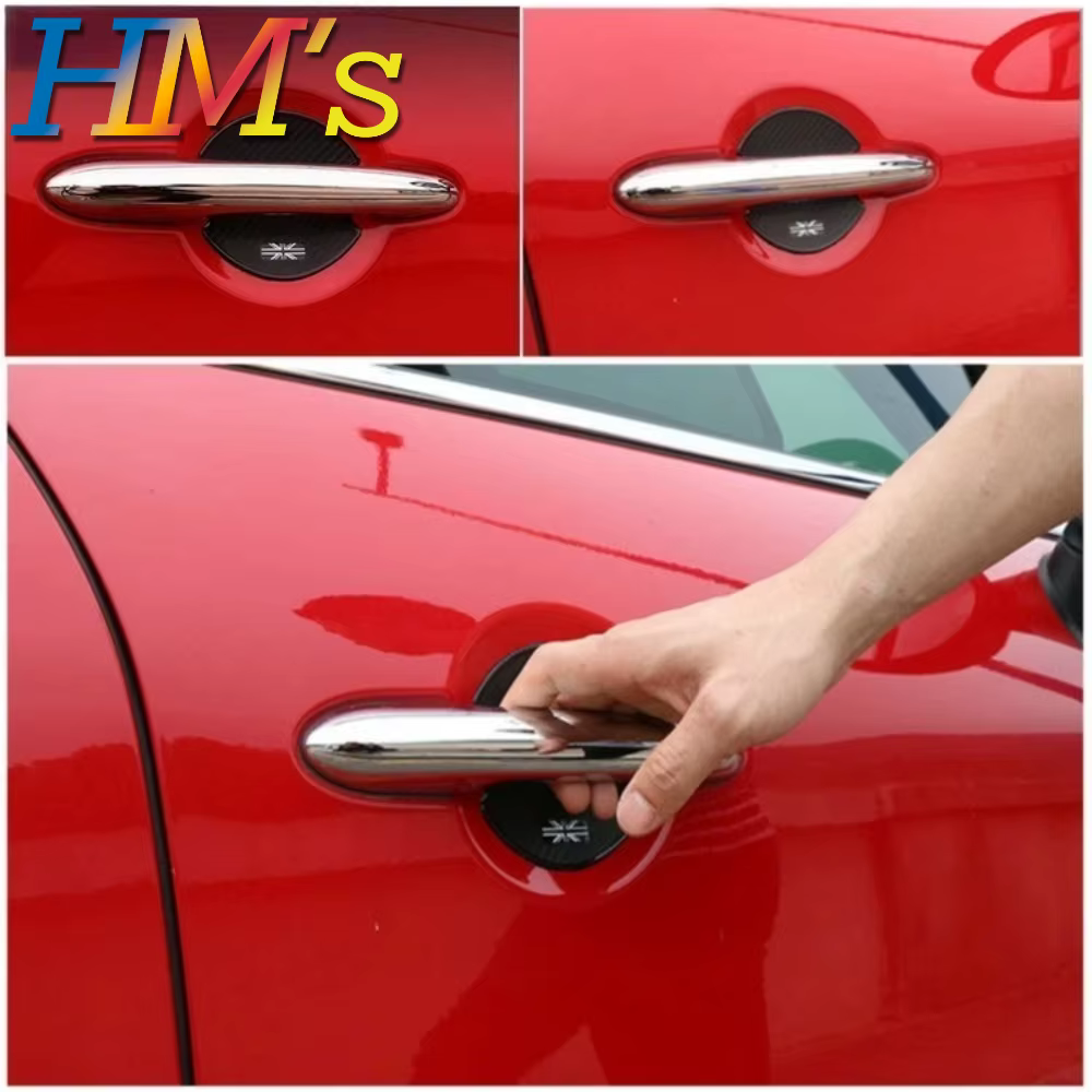 Autocollant de Protection pour poignée de porte de voiture, Film de Protection pour MINI Cooper S F54 F55 F56 F60 R55 R56 R60, accessoires