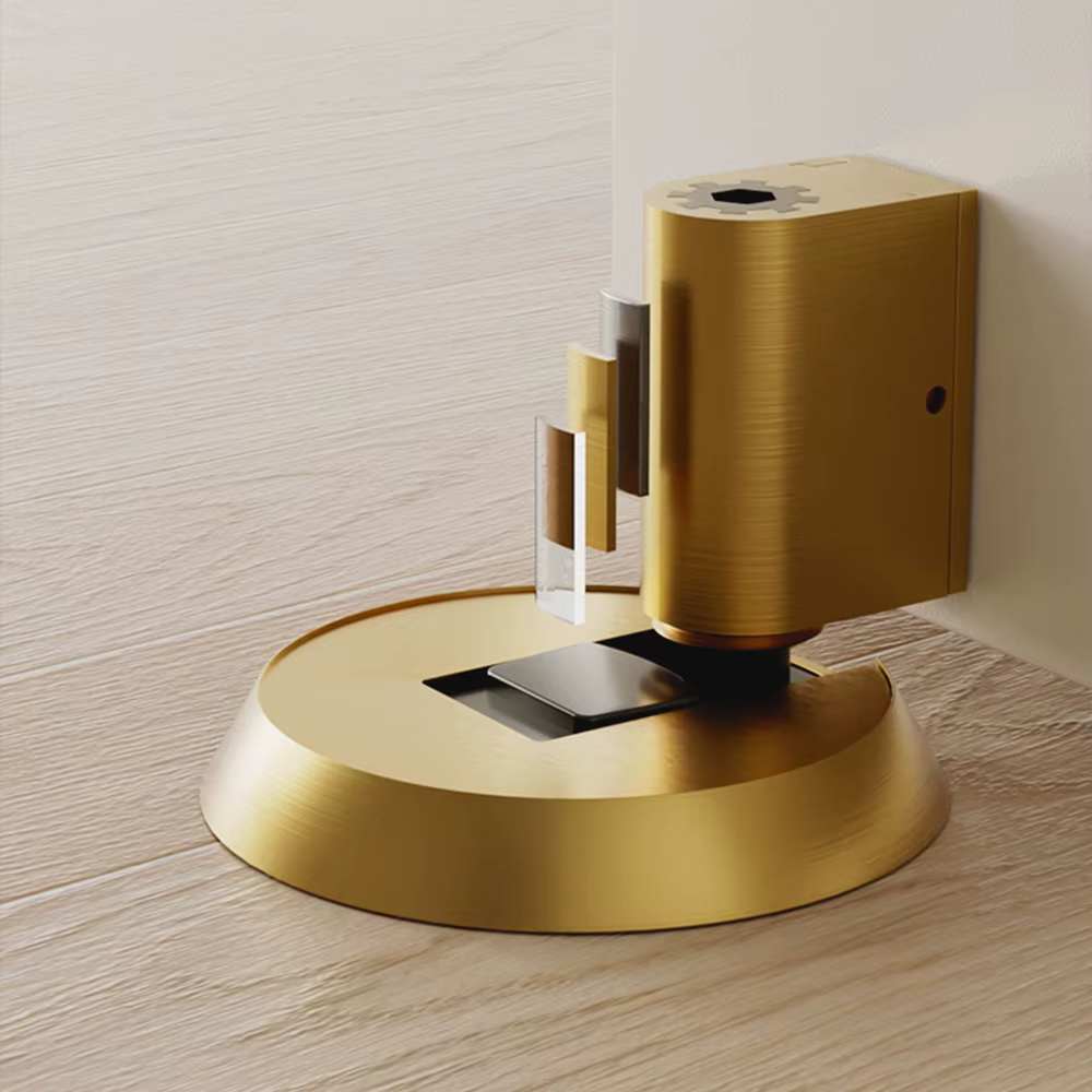 DOOROOM – butée de porte coupe-vent et Anti-Collision, Simple, sans poinçonnage, Stable et Durable, pour l'amélioration de l'habitat