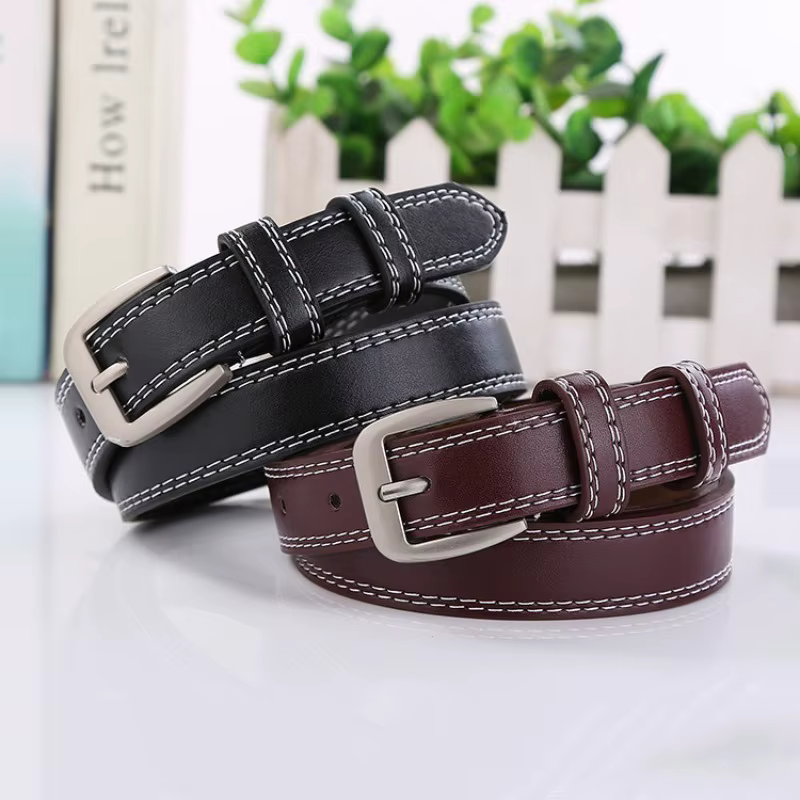 Ceinture pour femme à double brin de style coréen tendance