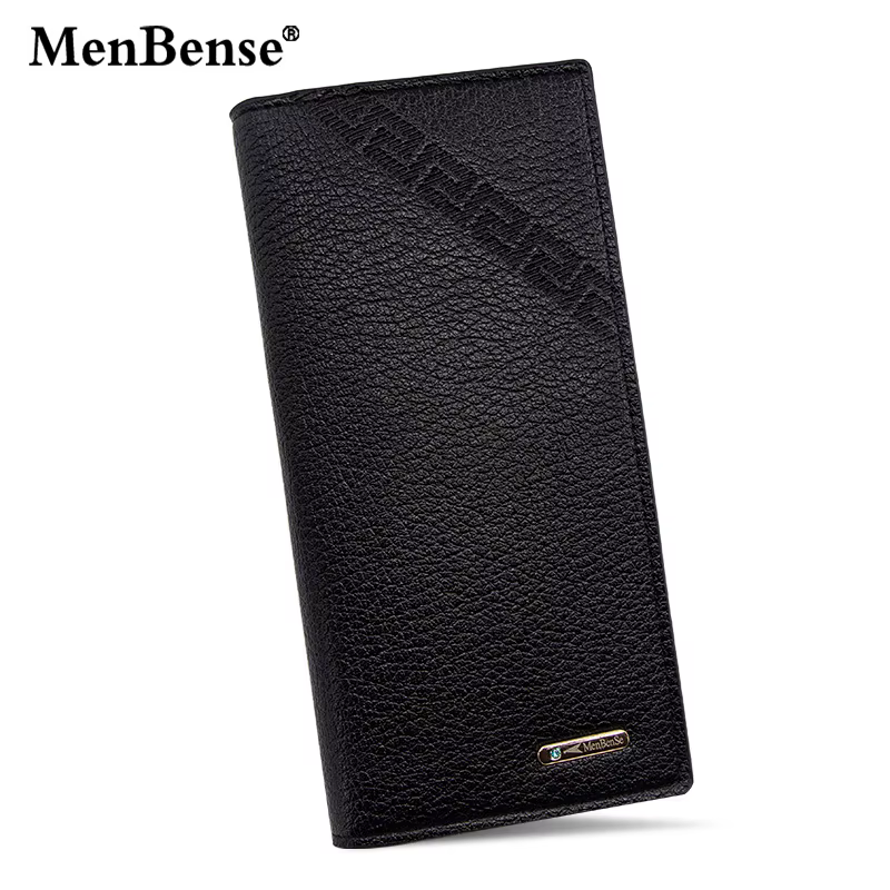 Portefeuille pour hommes longue mode plusieurs fentes pour cartes