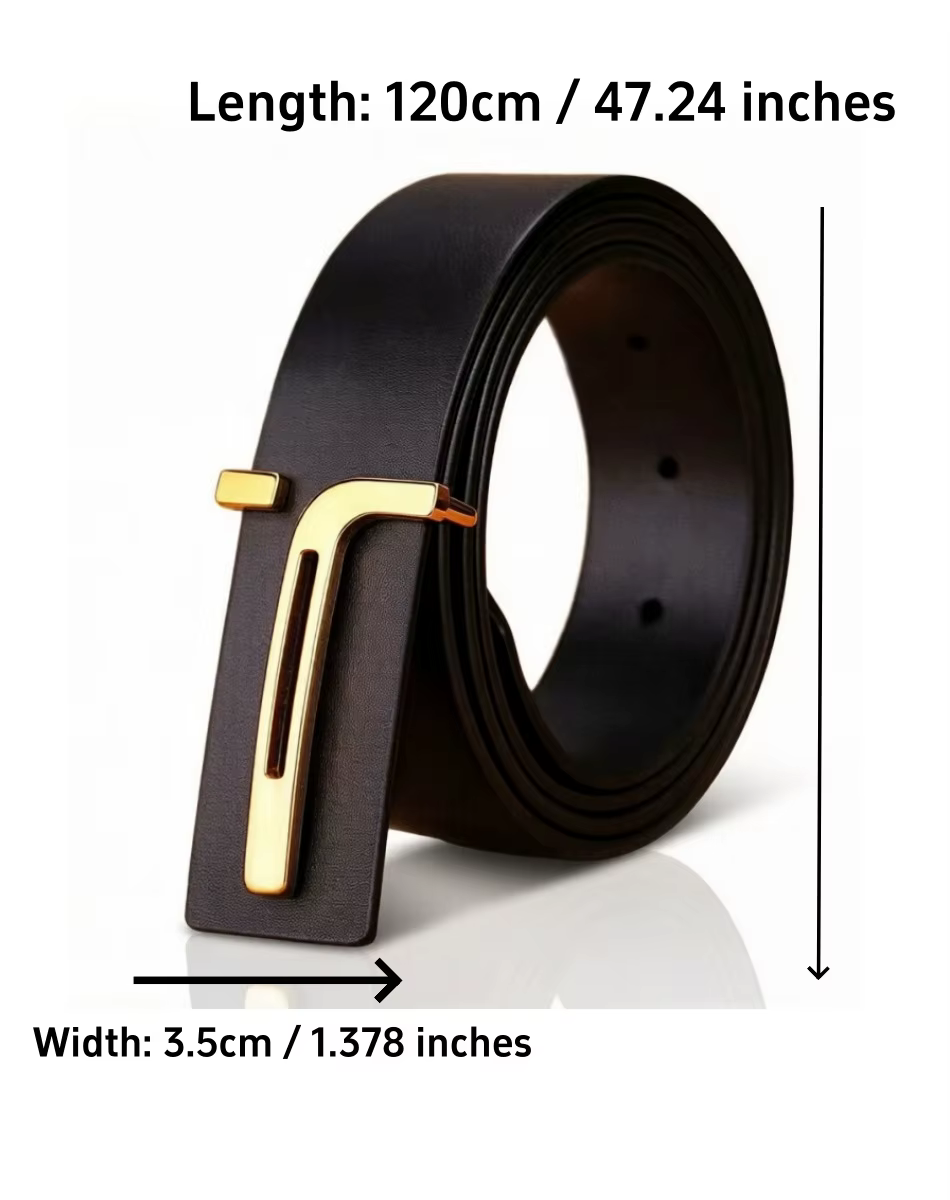 Ceinture minimaliste à la mode pour hommes