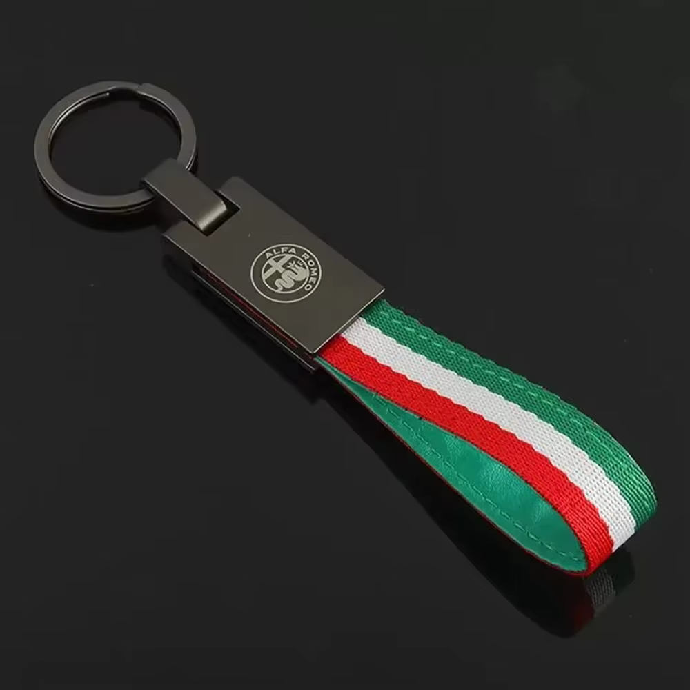Porte-clés de Badges de voiture en cuir de luxe