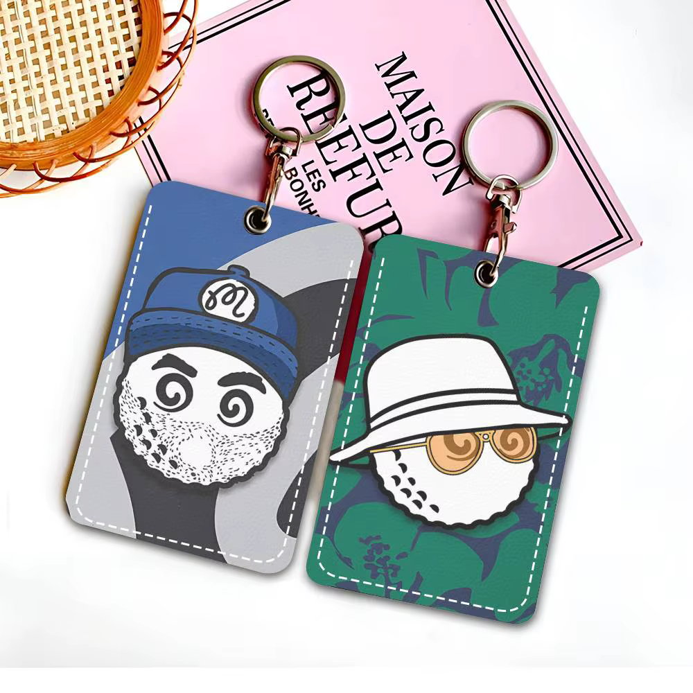 L-Leisure M-Malbones Porte-cartes en cuir PU imprimé de qualité