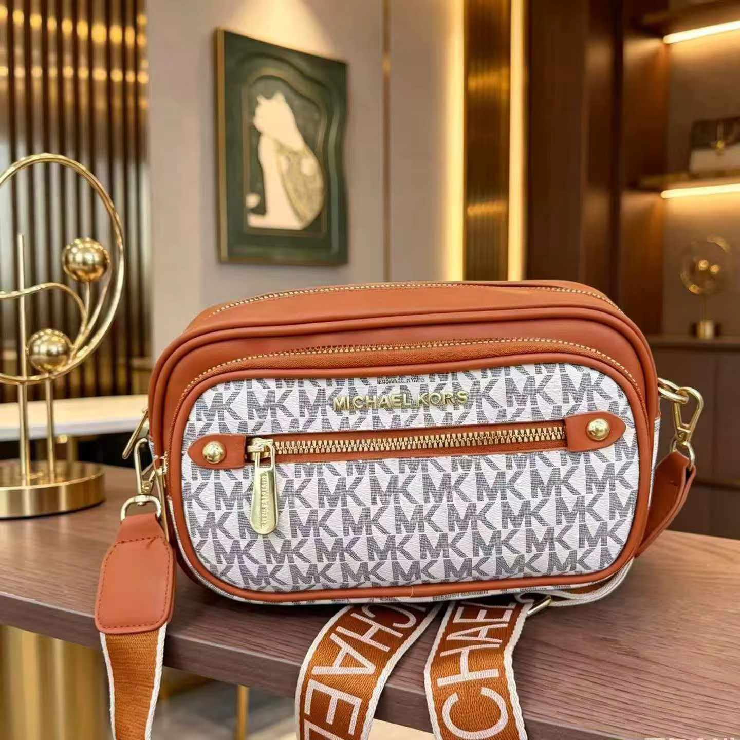 Sac bandoulière Michael Kors Jet Set pour femme