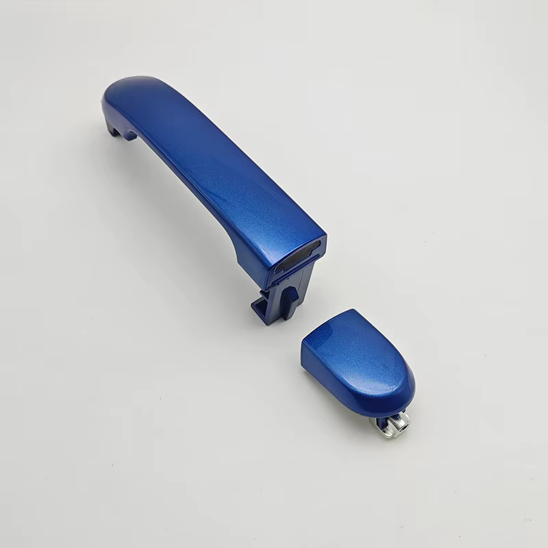 Poignée de porte extérieure bleue pour Nissan Tiida Livina Versa Latio 2005 – 2010, poignées de porte extérieures avant et arrière