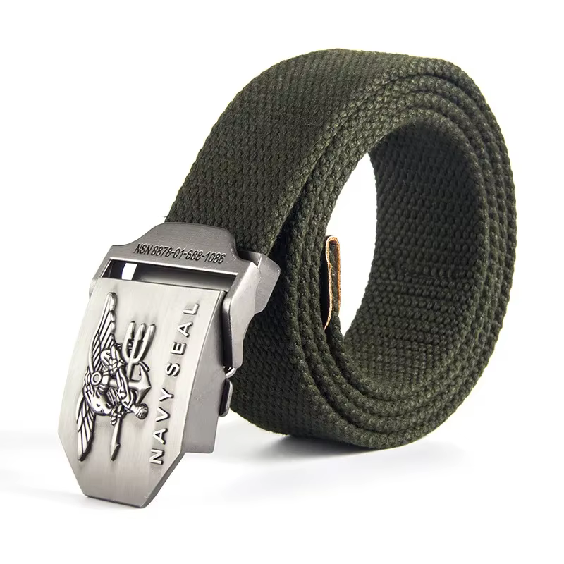 Ceinture en cuir Navy Seal Canvabelt pour hommes
