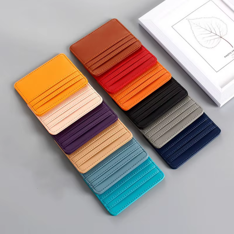 Portefeuille fin et minimaliste