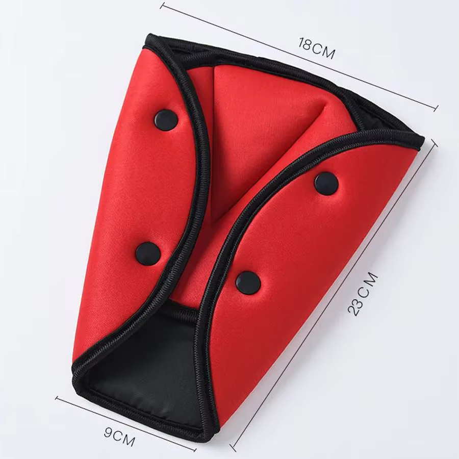 Ajusteur de ceinture de sécurité pour enfants et adultes, clips de ceinture de sécurité pour enfant, sangle de sécurité, positionneur triangulaire, couvre-sangles de siège auto