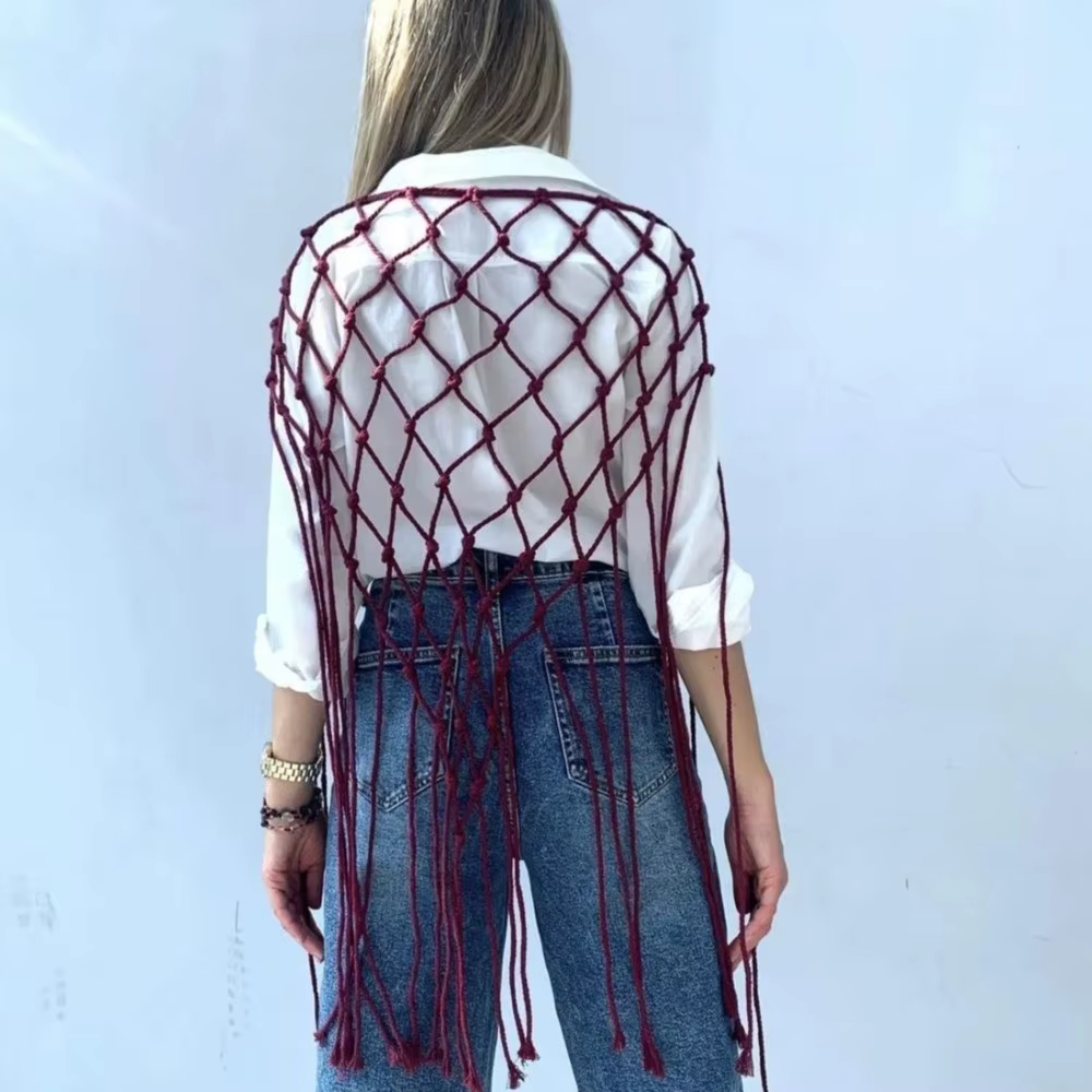 Ceinture en coton tissée à la main