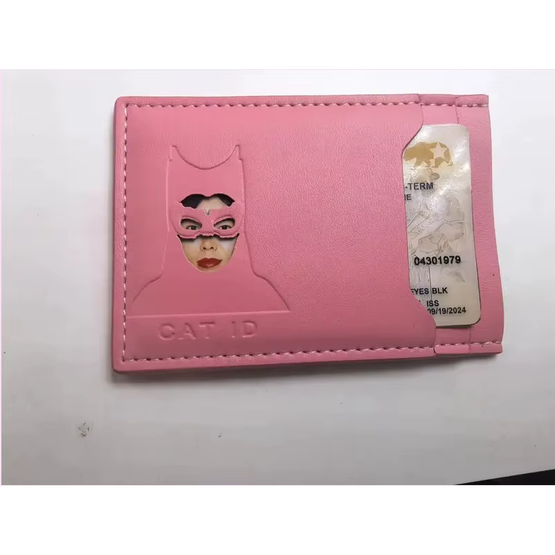 Portefeuille d'identité Hero Cat pour femme et fille