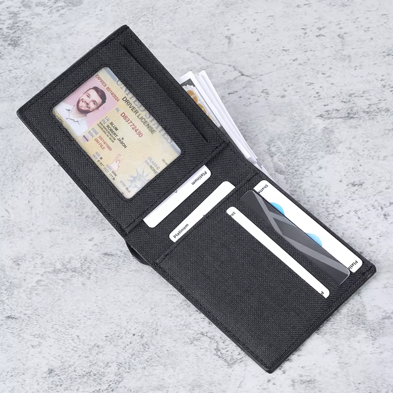 Portefeuille compact pour homme