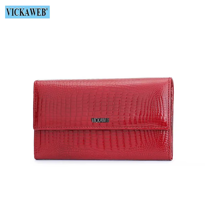 Portefeuille magnétique en cuir PU pour femme