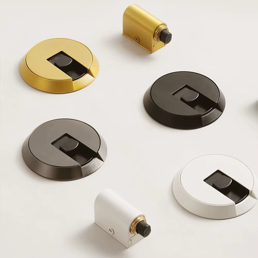 DOOROOM – butée de porte coupe-vent et Anti-Collision, Simple, sans poinçonnage, Stable et Durable, pour l'amélioration de l'habitat