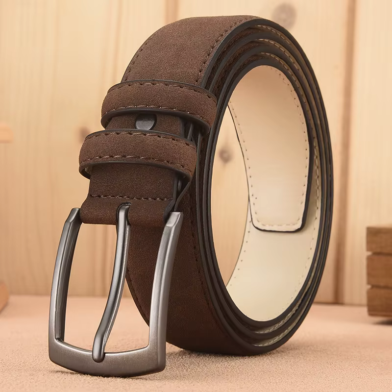 Ceinture en daim pour hommes
