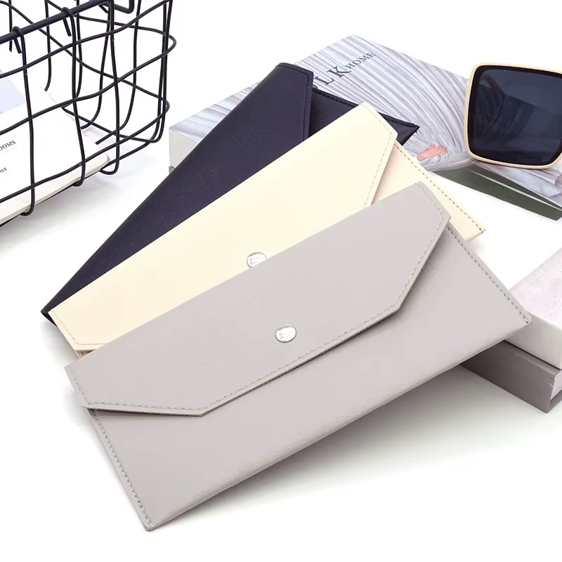Portefeuille en cuir Ultra fin pour femmes