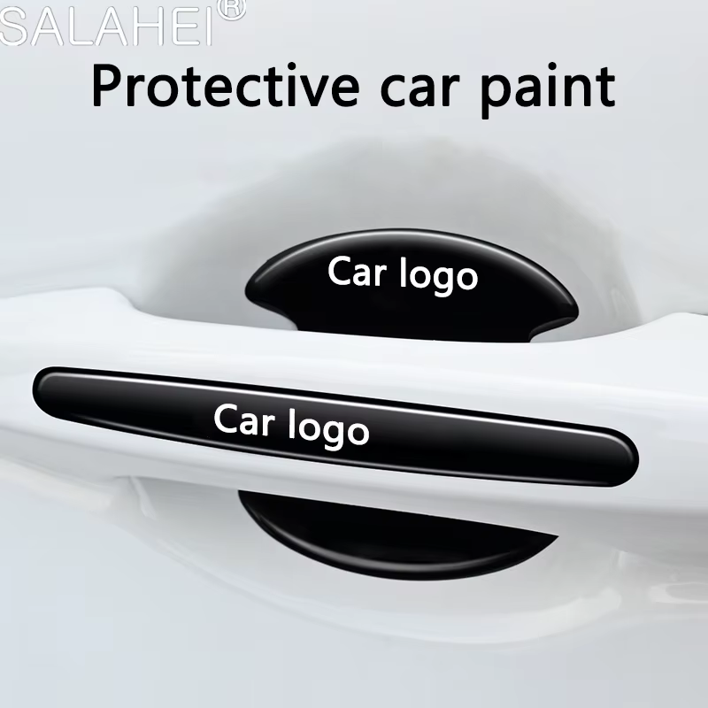 Autocollants de Protection pour poignée de porte de voiture, bande de garniture anti-rayures pour bol de porte, pour Opel Corsa D Astra Insignia Mokka Adam Combo Vauxhall