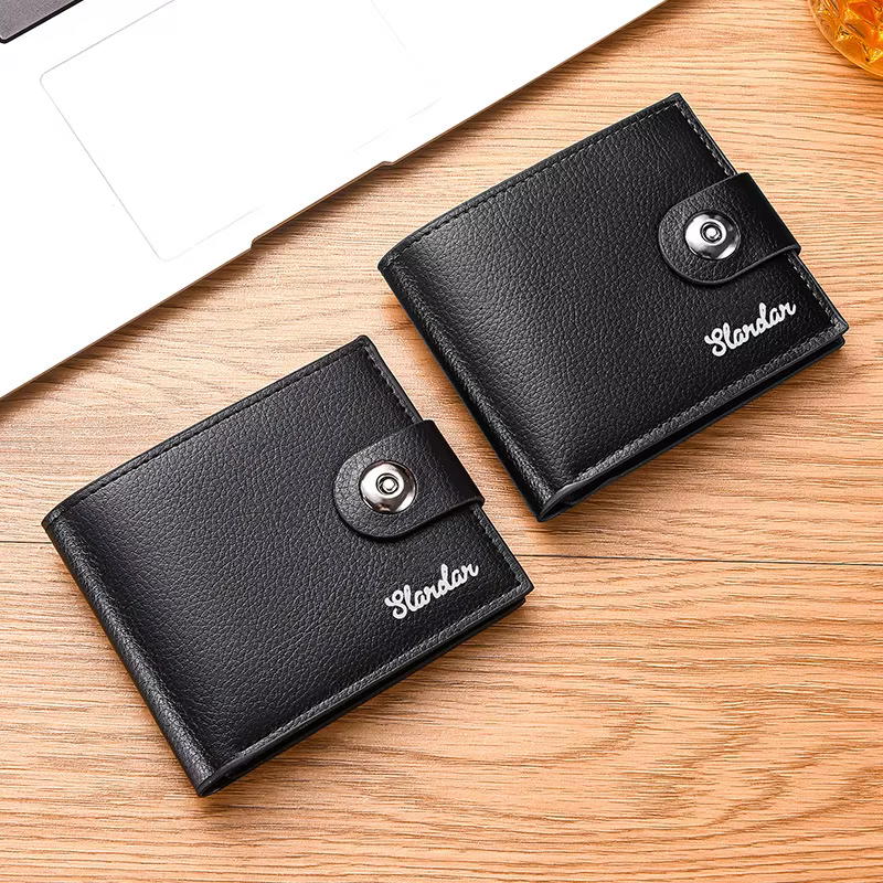 Portefeuille à boucle magnétique pour hommes