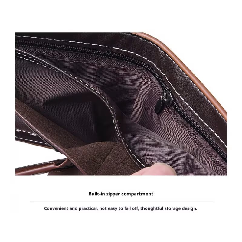 Portefeuille en cuir multi-fentes pour cartes pour hommes
