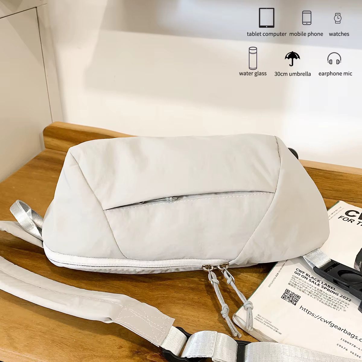 Sac bandoulière décontracté pour homme