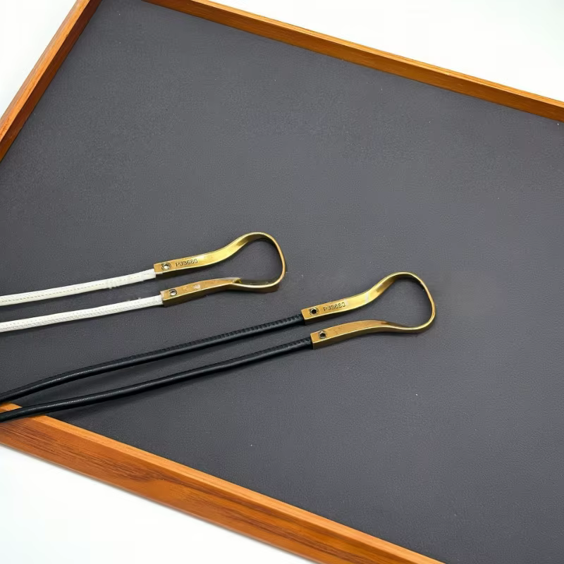 Ceintures élégantes nouées en cuir véritable