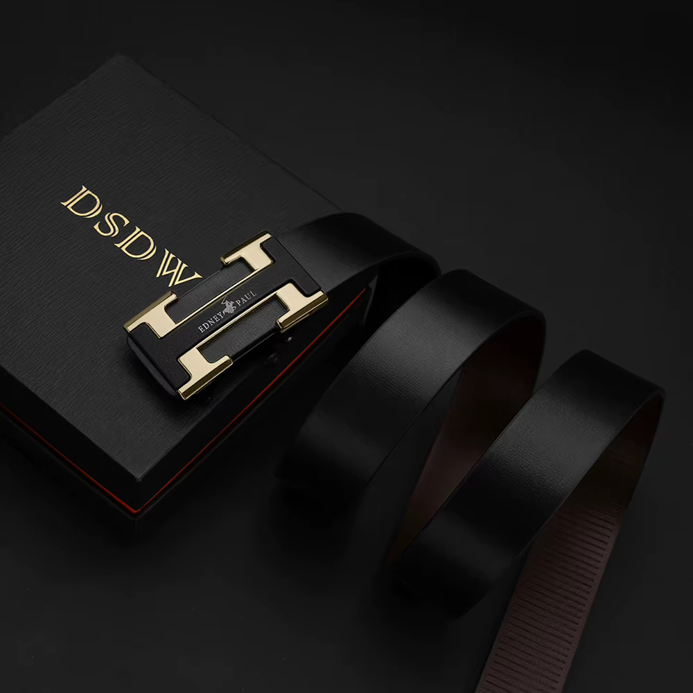 Ceinture en cuir élégante pour homme