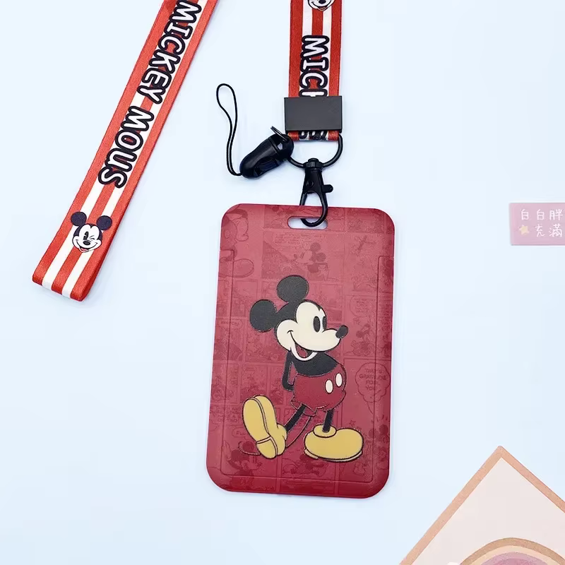 Porte-cartes de dessin animé Disney Donald Duck Mickey Mouse