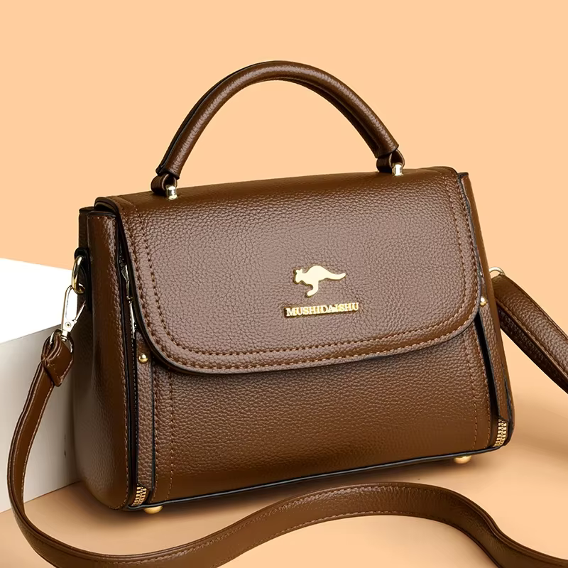 Sacs à poignée supérieure en cuir souple pour femmes