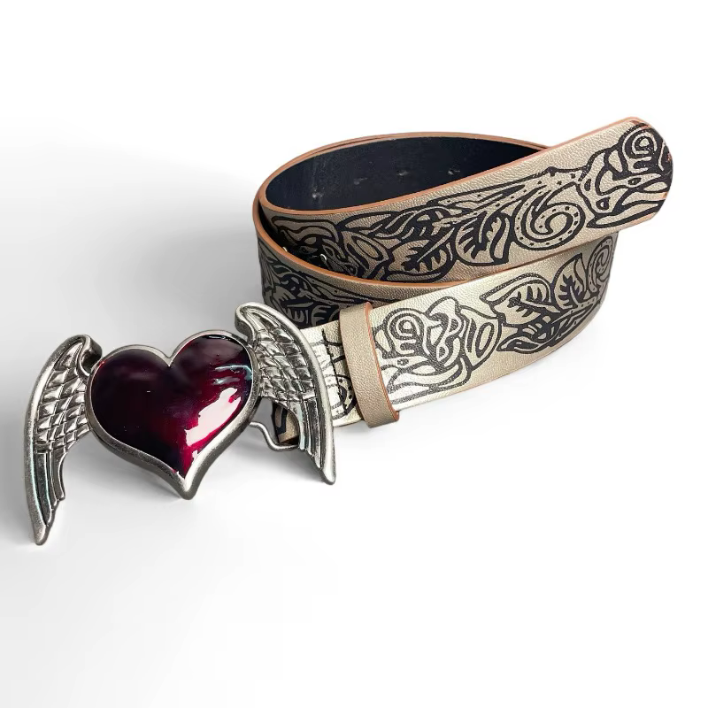 Ceinture pour femme de style punk rétro à la mode