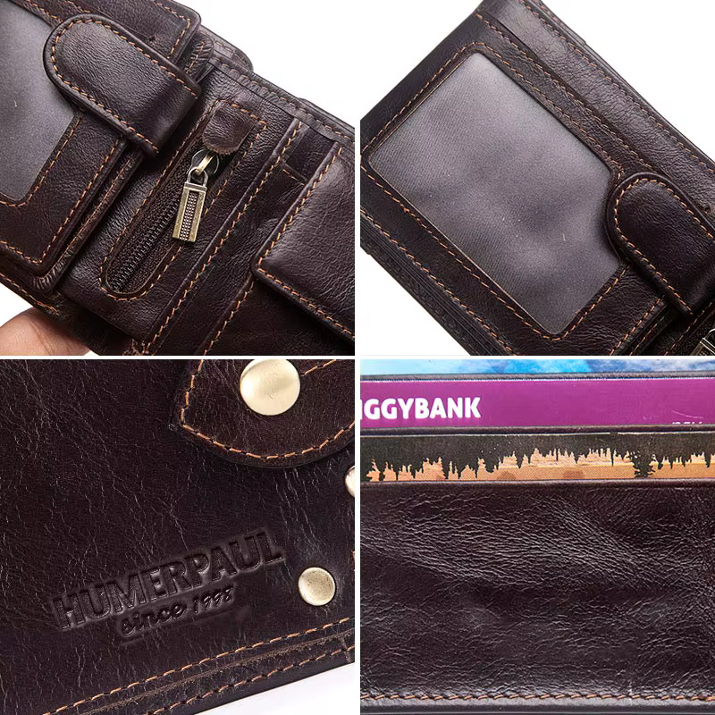 Portefeuille en Cuir group pour Homme