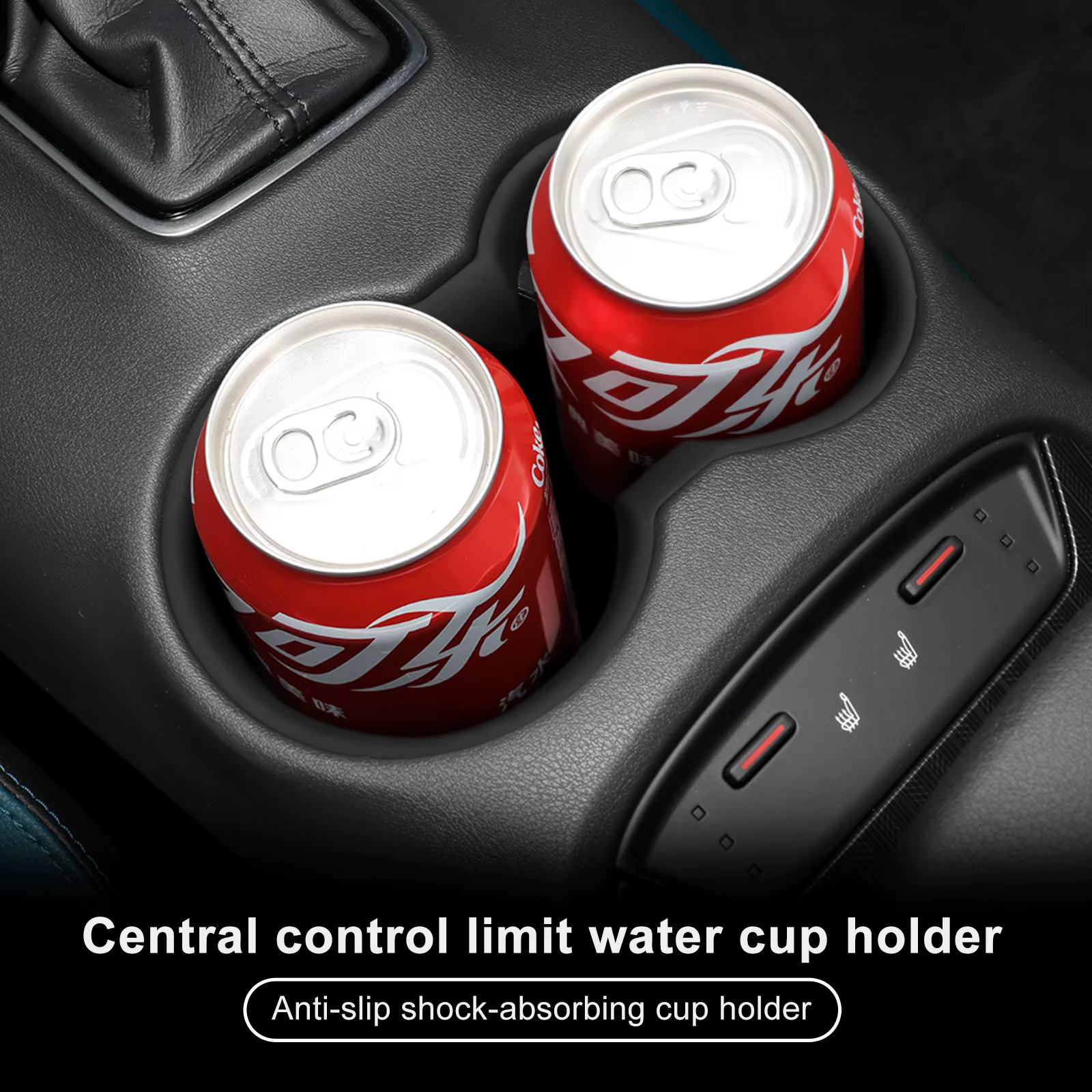 Porte-gobelet à eau pour Toyota Harrier Venza, accessoires intérieurs de voiture, contrôle central, porte-boissons, boîte de rangement d'évaluation, 2022-2023