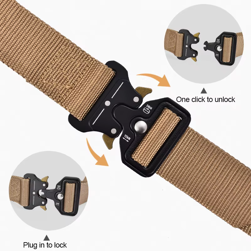 Ceinture tactique à dégagement rapide pour hommes