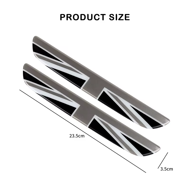 Couverture de panneau de poignée de porte extérieure de voiture, autocollants décoratifs pour Mini Countryman JCW U25 J01 EV J05