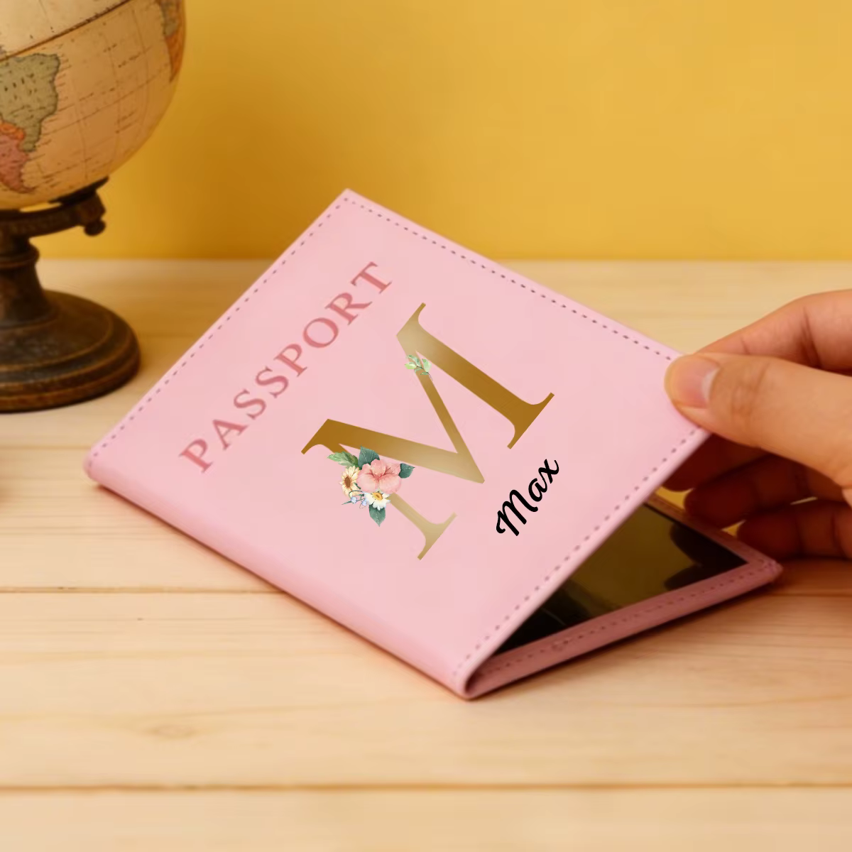 Porte-passeport personnalisé pour les voyages