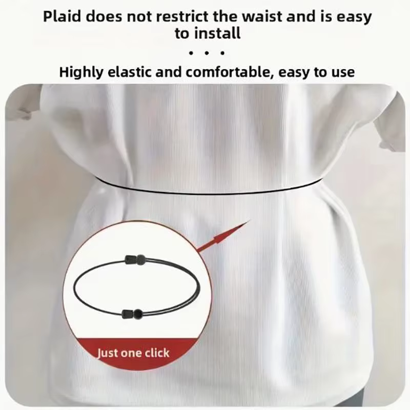 Ceinture de maintien ajustable pour chemise