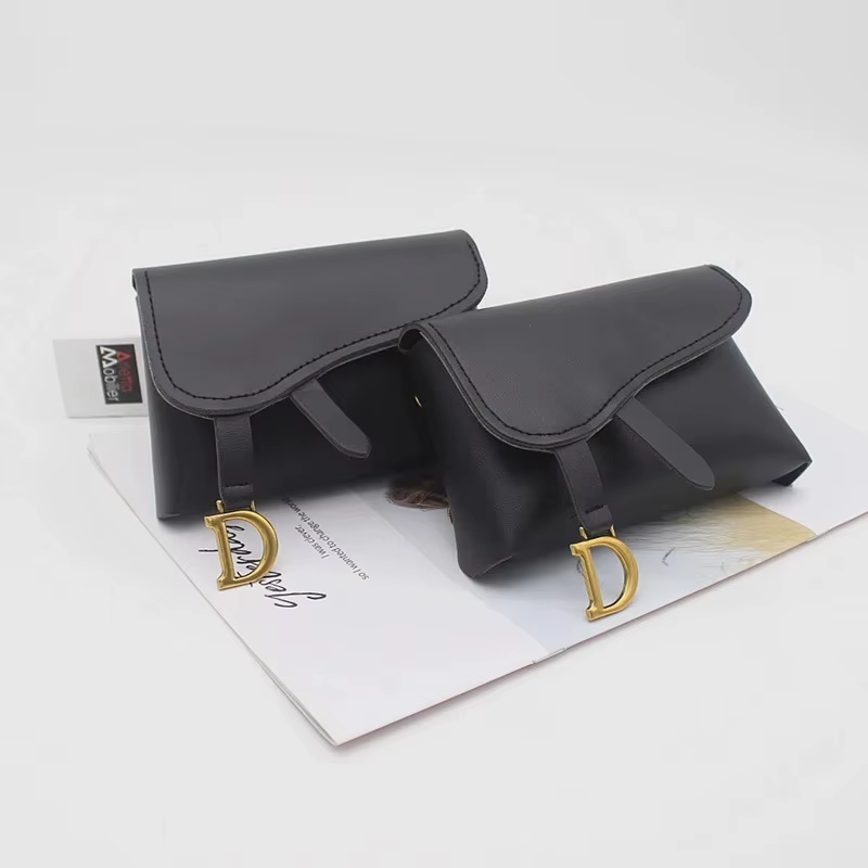 Femmes Fanny taille sac Pack ceinture pochette ventre PU cuir pour banane dame kangourou Bum hanche côté Sachet