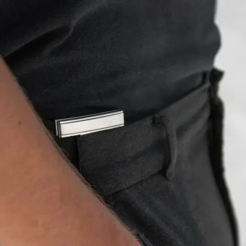 Pince de réglage de la ceinture, Clip de ceinture multifonctionnel, boucle de réglage des pantalons, ceinture à boucle pliante rétractable