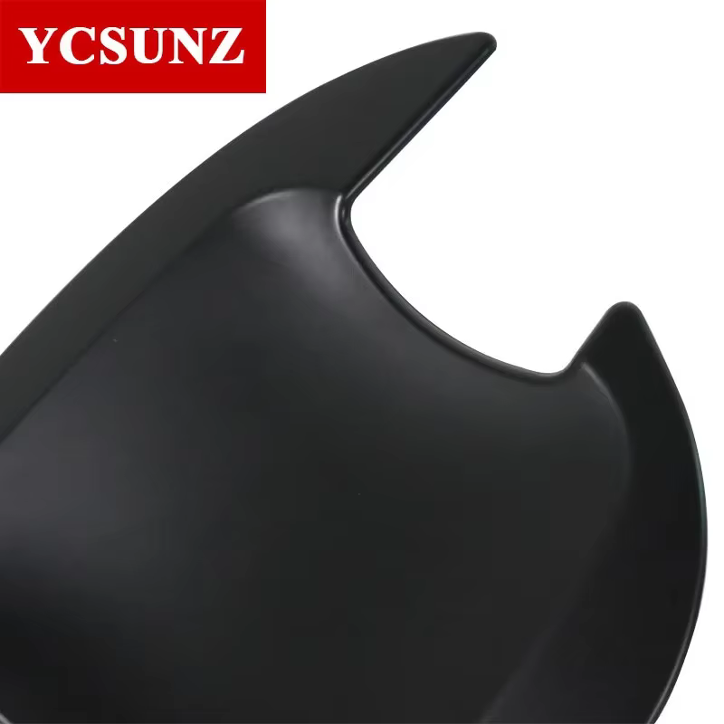 Couvre-poignée de porte noir mat pour VW Volkswagen Amarok 2024 2025 2026 Double Cabine Accessoires de voiture