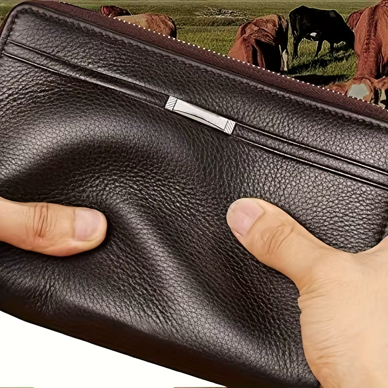 Portefeuille Long en cuir pour hommes