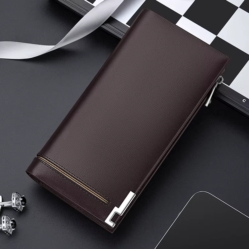 Portefeuille en cuir personnalisé pour homme