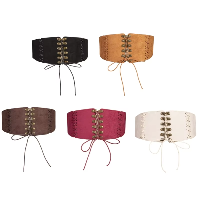 Ceinture large façonnant taille