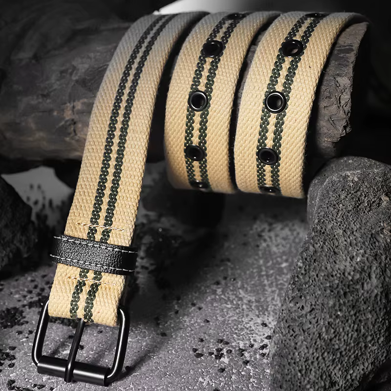 Ceinture en toile étendue