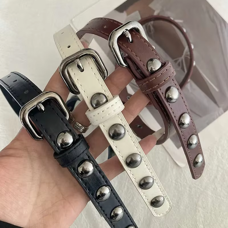 Ceinture en cuir pour femmes