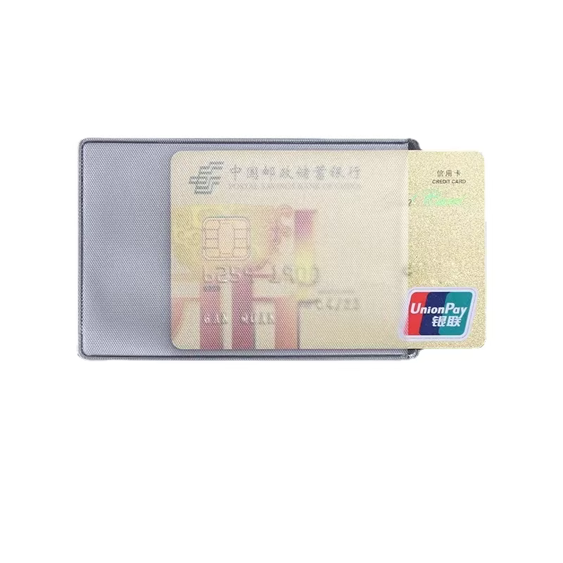 1/5/10 pièces PVC Transparent porte-carte Bus Business Case banque crédit