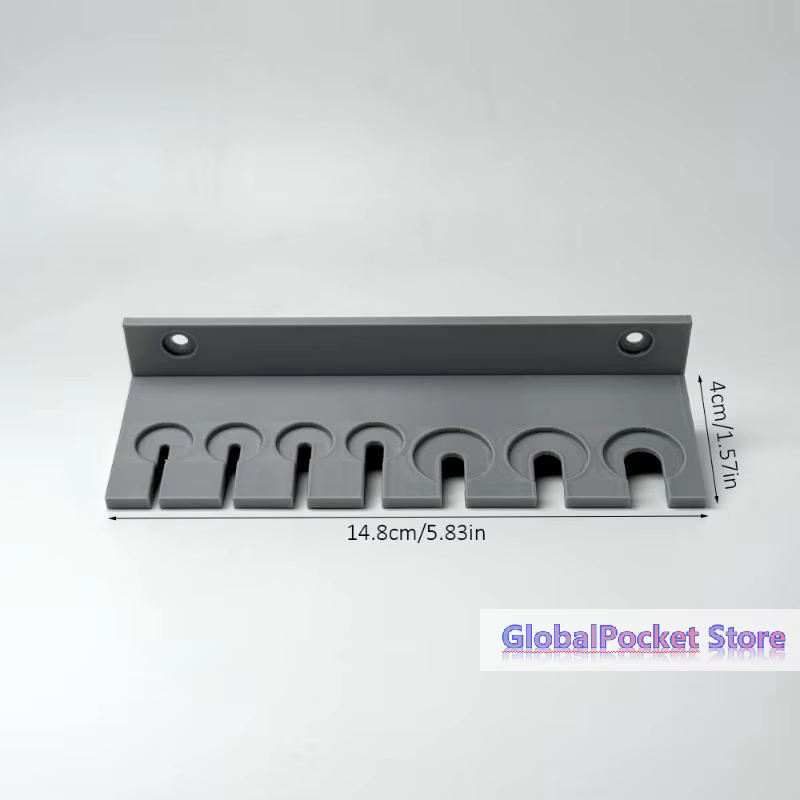 Support d'outils avec poignée en T pour tournevis, embouts hexagonaux, vis, petites pièces et accessoires – Rangement et organisation