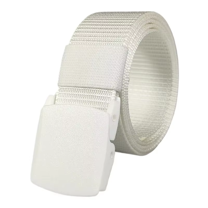 Rouge boucle automatique Nylon tactique hommes ceinture taille toile