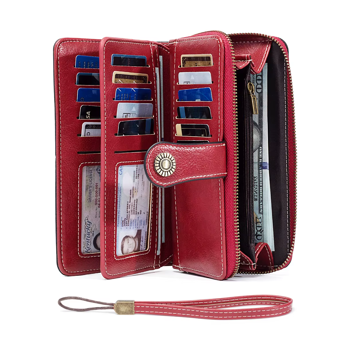 Portefeuille antivol Rfid pour hommes et femmes