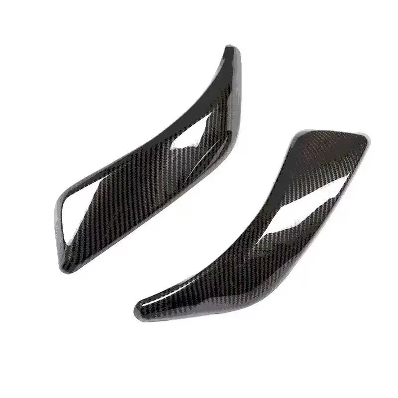 Garniture de poignée de nervure intérieure de porte en fibre de carbone, couvercle de panneau droit, magasins de portes intérieures de voiture, BMW Série 1, Série 2, F20, F21, F22, F23, 2012-2016