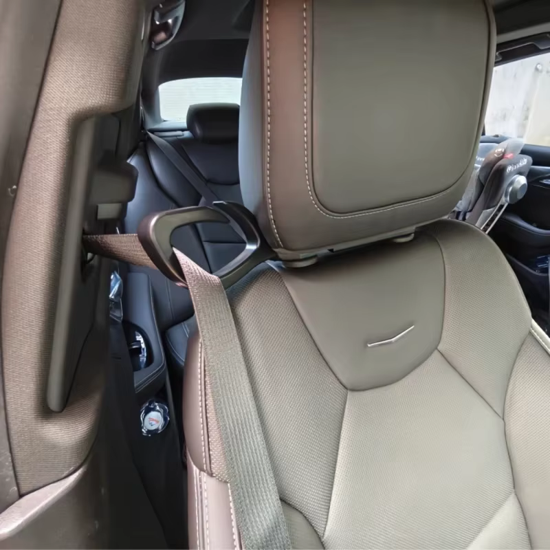 Organisateur de ceinture de sécurité de voiture avec crochet universel pour siège de véhicule, accessoire pratique et pratique