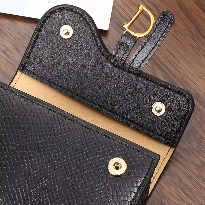 Portefeuille Mini de Luxe en Cuir PU pour Femme