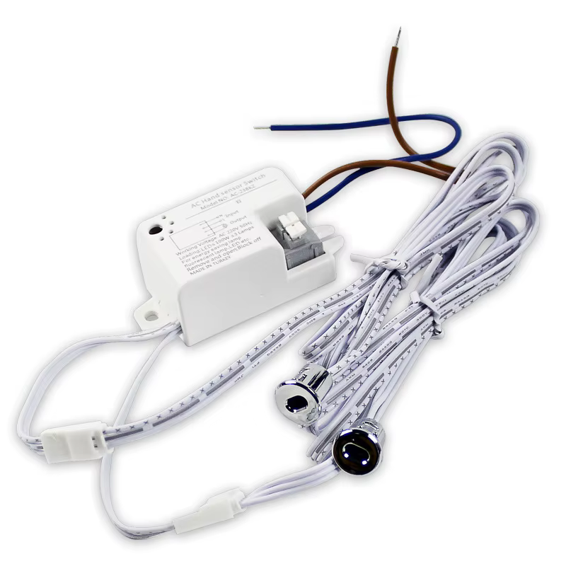 Capteur d'induction de contrôle de porte Double d'armoire 220V, gradation continue, interrupteur intelligent amovible pour garde-robe